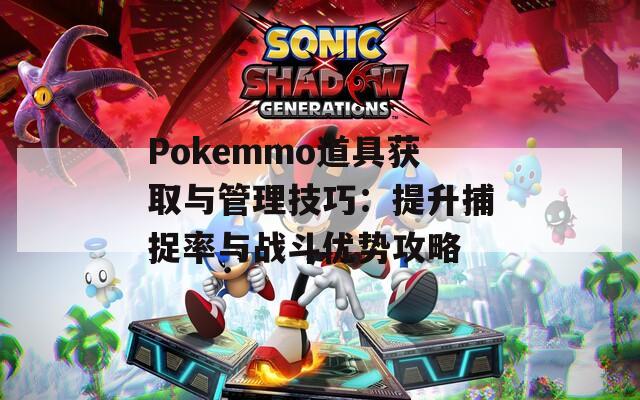 Pokemmo道具获取与管理技巧：提升捕捉率与战斗优势攻略