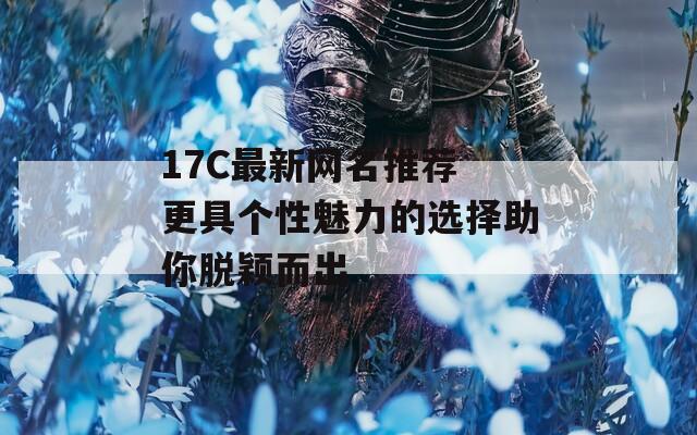 17C最新网名推荐 更具个性魅力的选择助你脱颖而出