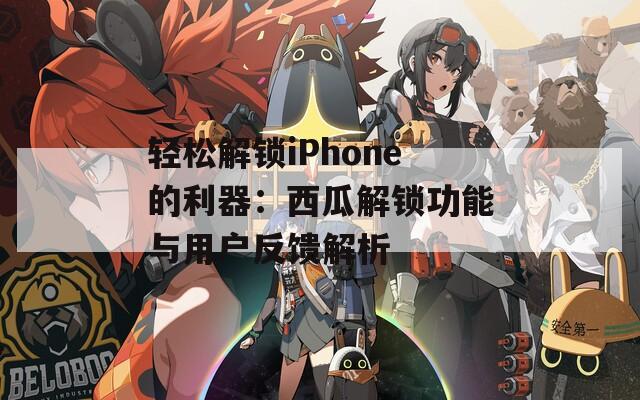 轻松解锁iPhone的利器：西瓜解锁功能与用户反馈解析