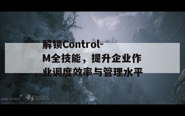 解锁Control-M全技能，提升企业作业调度效率与管理水平