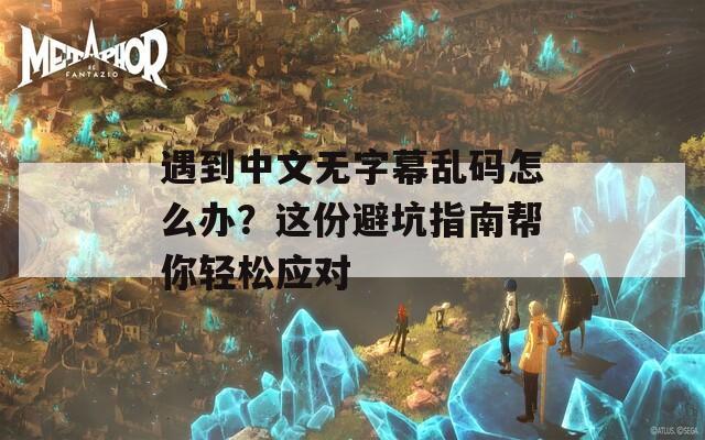 遇到中文无字幕乱码怎么办？这份避坑指南帮你轻松应对