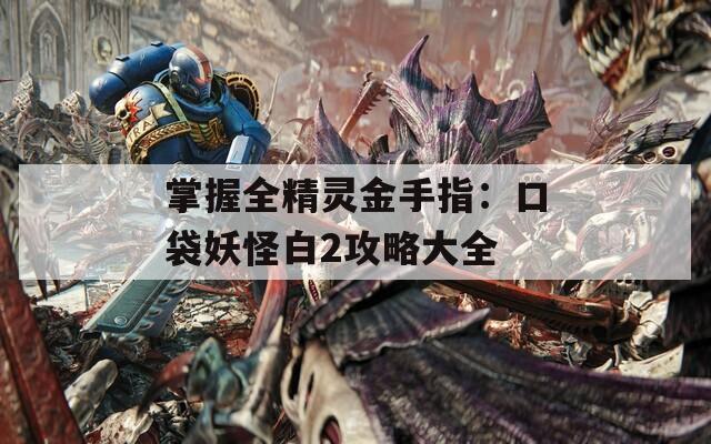 掌握全精灵金手指：口袋妖怪白2攻略大全