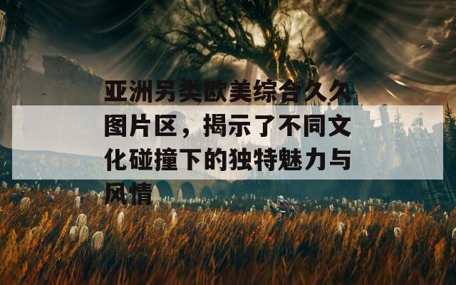 亚洲另类欧美综合久久图片区，揭示了不同文化碰撞下的独特魅力与风情